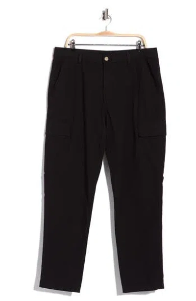 Ag Wells Cargo Jeans In Black