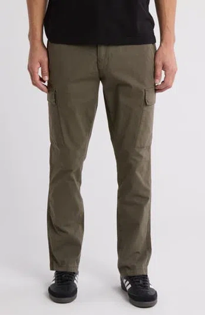 Ag Wells Cargo Jeans In Sulfur Armory Green