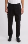 Ag Wells Cargo Pants In Pure Black