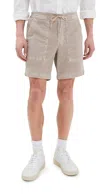 Ag Wells Corduroy Drawstring Shorts 7 Sulfur Dry Dust In Sulfur Dry Dust