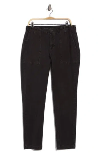 Ag Wells Fatigue Slim Leg Jeans In Black