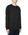 Ag Wesley Pullover Crewneck Sweater In True Black