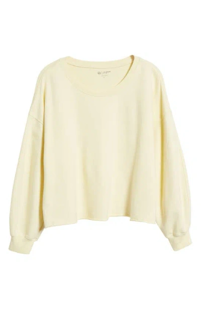 Ag Willow Sweatshirt In Butter