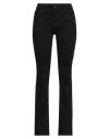 Ag Jeans Woman Jeans Black Size 30 Cotton, Modacrylic, Pes - Polyethersulfone, Elastane In Black