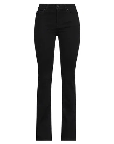 Ag Woman Jeans Black Size 27 Cotton, Modacrylic, Pes - Polyethersulfone, Elastane