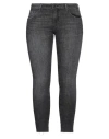 Ag Jeans Woman Jeans Black Size 31 Cotton, Polyester, Elastane In Black