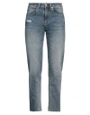 Ag Jeans Woman Jeans Blue Size 29 Cotton, Pes - Polyethersulfone, Elastane In Blue