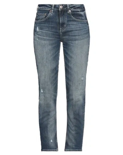 Ag Jeans Woman Jeans Blue Size 27 Cotton, Polyester, Elastane