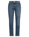 Ag Jeans Woman Jeans Blue Size 30 Cotton, Polyester, Elastane In Blue