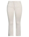 Ag Jeans Woman Jeans Light Grey Size 30 Cotton, Viscose, Polyester, Elastane In Grey