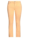 Ag Jeans Woman Jeans Orange Size 30 Paper, Modal, Elastane In Orange