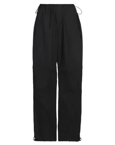 Ag Woman Pants Black Size L Cotton