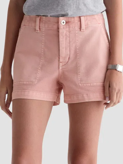 Ag Women's Analeigh Mid-rise Denim Shorts In Neutral