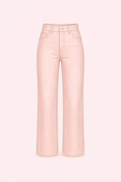 Ag Women's Angel Low Rise Bootcut Jeans In Pink