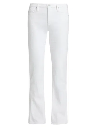 Ag Women's Angel Low-rise Bootcut Jeans In White