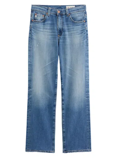 Ag Women's Brinley Straight-leg Jeans In Blue