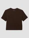 Ag Women's Charli Crewneck T-shirt In Brown