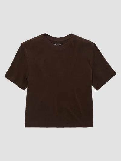 Ag Women's Charli Crewneck T-shirt In Brown