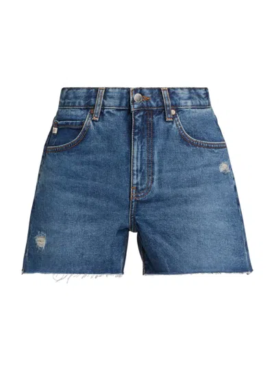 Ag Halle High-rise Relaxed Short In 11 Years Enrich In Blue