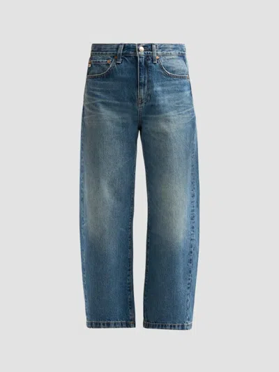 Ag Women's Hattie High-rise Barrel-leg Jeans In Years Front Line