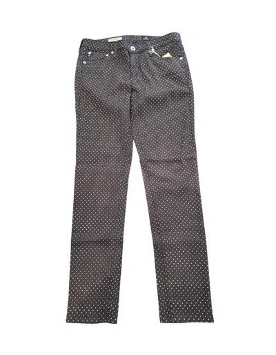 Ag Women's Legging Ankle Mid Rise Skinny Jeans In Black Wash