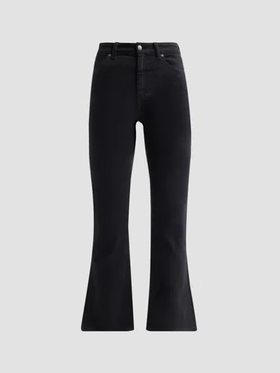 Ag Women's Mid-rise Bootcut Jeans In Super Black