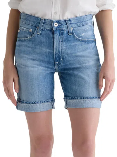 Ag Women's Mid-rise Denim Bermuda Short