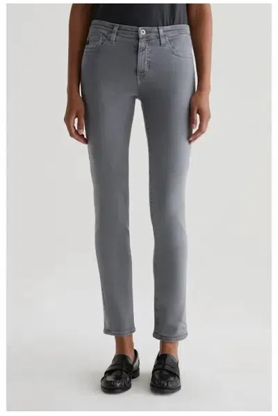 Ag Women's Prima Cigarette Jean In Sulfur Grey Ember In Gray