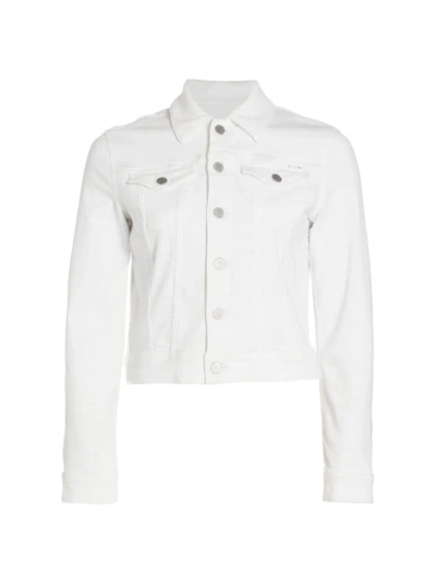 Ag Women's Robyn Cotton-blend Denim Jacket In True White