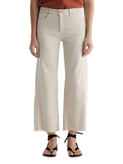Ag Women's Saige Mid-rise Straight-leg Crop Jeans In Multi