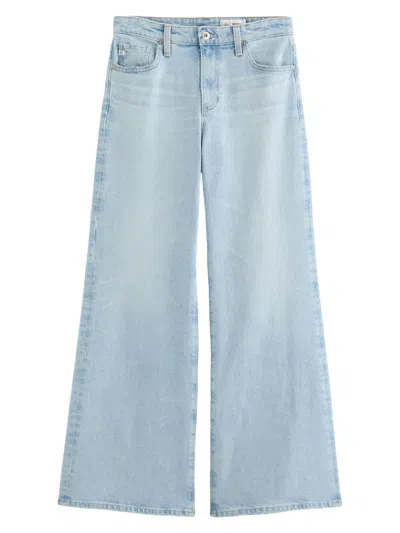 Ag Women's Saige Wide-leg Jeans In Blue