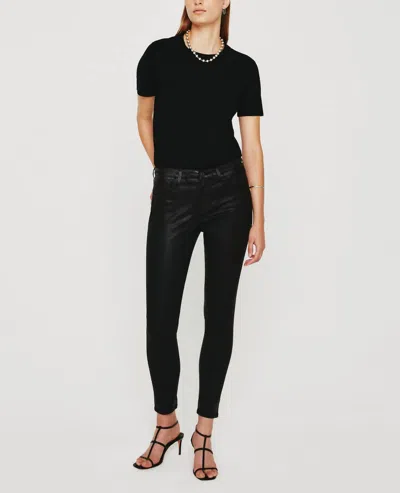 Ag Women's The Legging Ankle Jean In Light Super Black