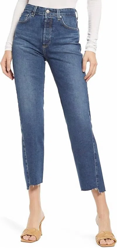 Ag Women's Twisted Alexxis Jeans In Mentor In Blue