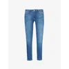 Ag Womens 18 Yrs Vinte Legging Ankle Five-pockets Straight-leg High-rise Stretch-denim Blend Jeans In 18 Yrs Vinte