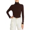 Ag The Chels Long Sleeve Ribbed Turtleneck In Multi