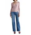 Ag Yukiko Wrap Top In Mauve Mist In Pink