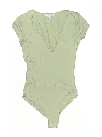 Pre-owned A'gaci Bodysuit In Green