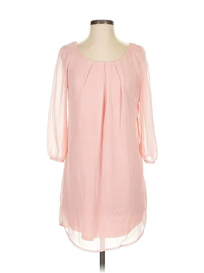 Pre-owned A'gaci Casual Dress In Pink