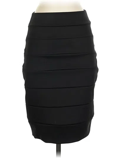 Pre-owned A'gaci Formal Skirt In Black