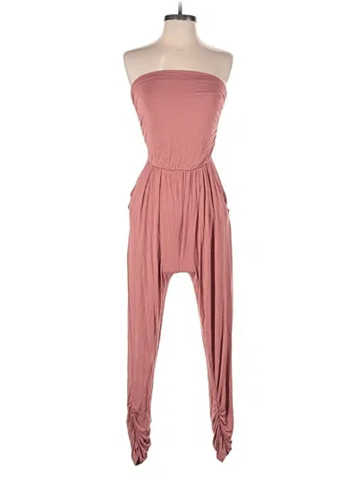 Pre-owned A'gaci Jumpsuit In Pink