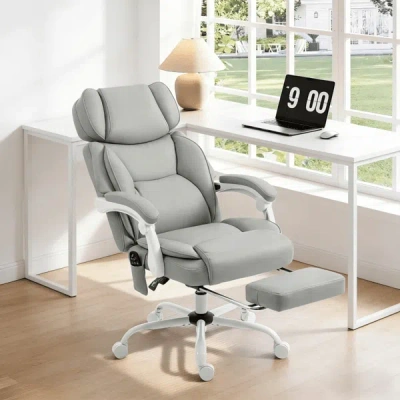Agah Office Chair/massage Office Chair In Gray