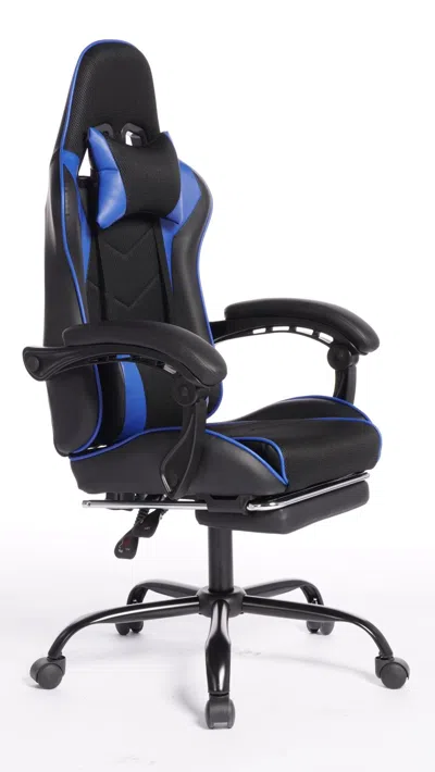 Agahome Deepfurniture E-sports Gaming Chair Sports Car Driving Seat Pu Material Moulded Sponge Comfortable A