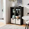 Agaile 6 Cube Storage Organizer, Charcoal In Black