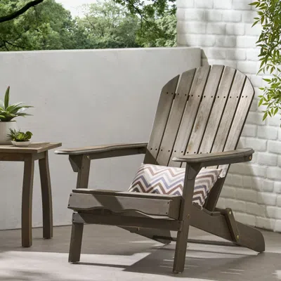 Agaile Malibu Adirondack Chair In Gray