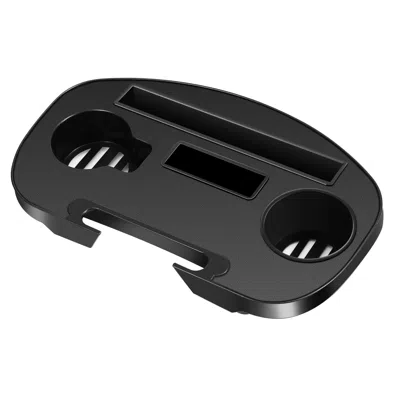 Agaile Zero Gravity Chair Cup Holder Clip On Side Tray W/beverage Can Mobile Devices Slots In Black