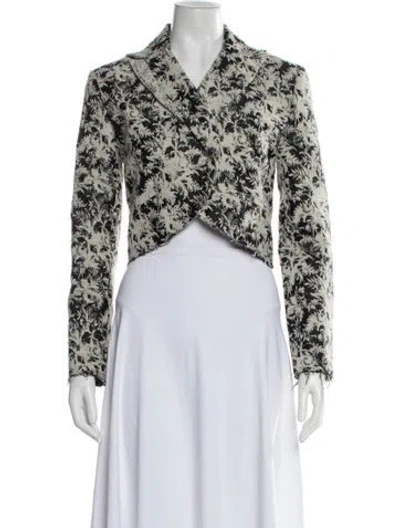 Pre-owned Aganovich Patterned Jacket In Multi