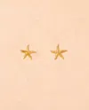 Agapée Actea Stud Earrings In Gold
