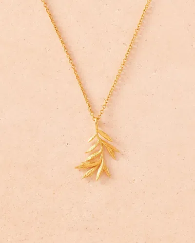 Agapée Elaia Necklace In Gold