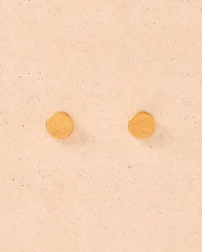 Agapée Inaya Stud Earrings In Gold