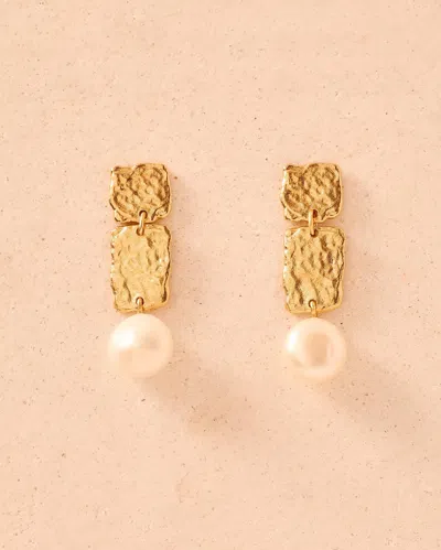 Agapée Lythos Earrings In Gold